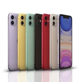 8 iphone 11 coloridos