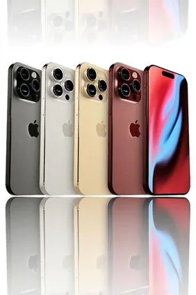 5 iphones 14 pro max de 5 cores